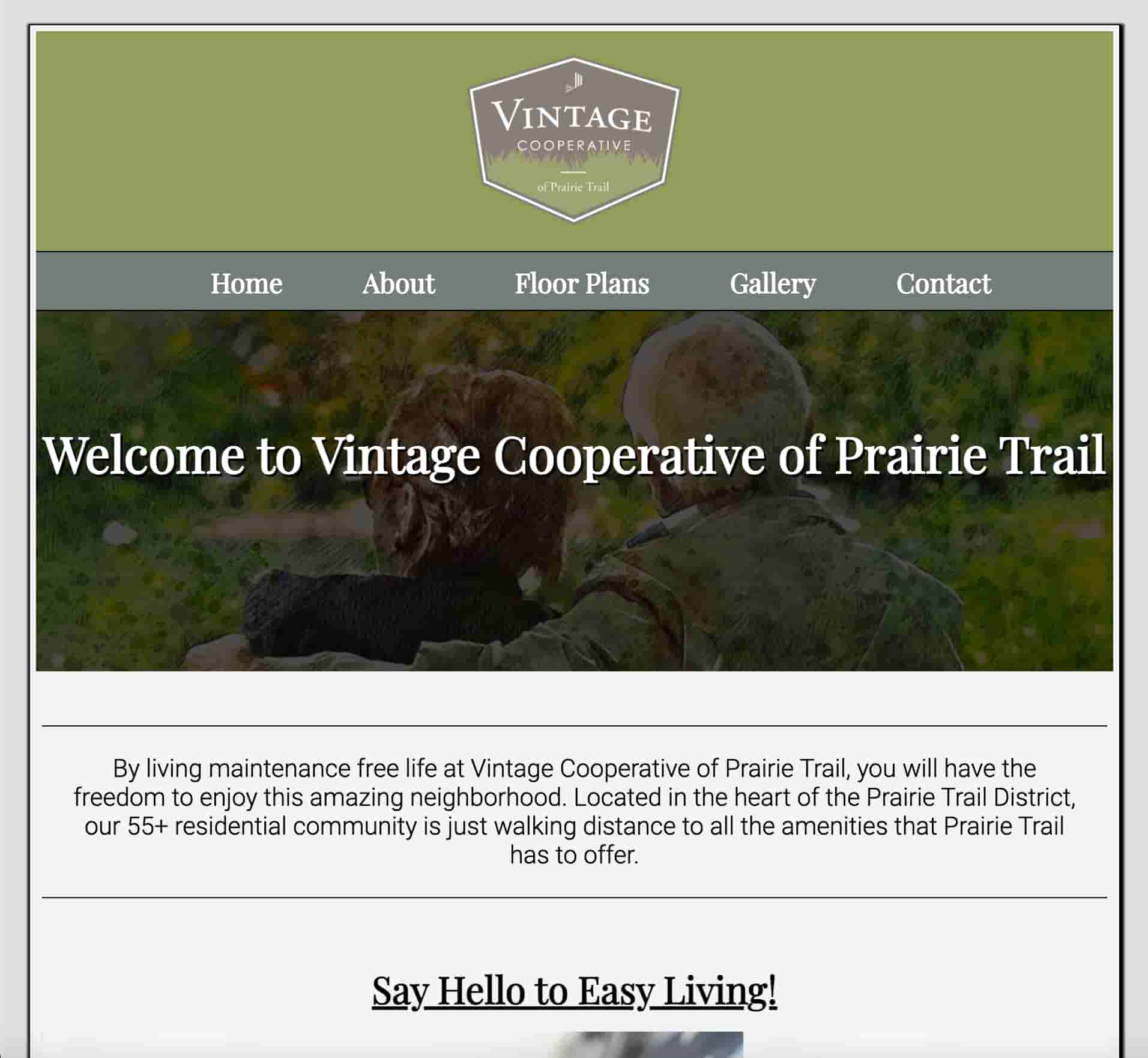 Vintage Cooperative of Prairie Trail Site