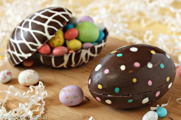 filled chocolate Easter egg